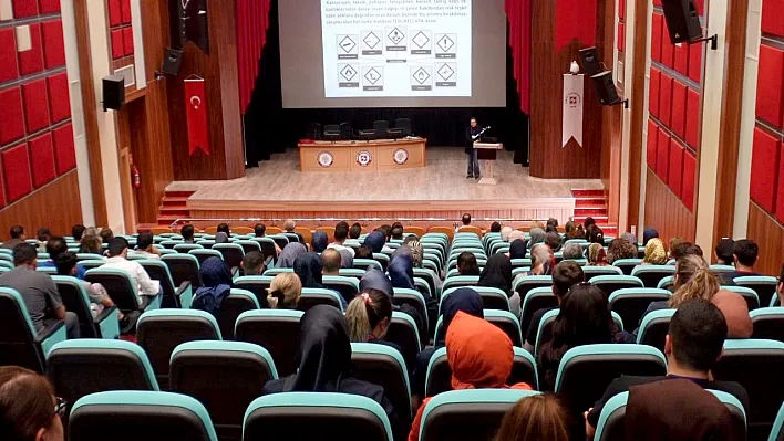 Elazığ'da tehlikeli madde ve tıbbi atık yönetimi eğitimi