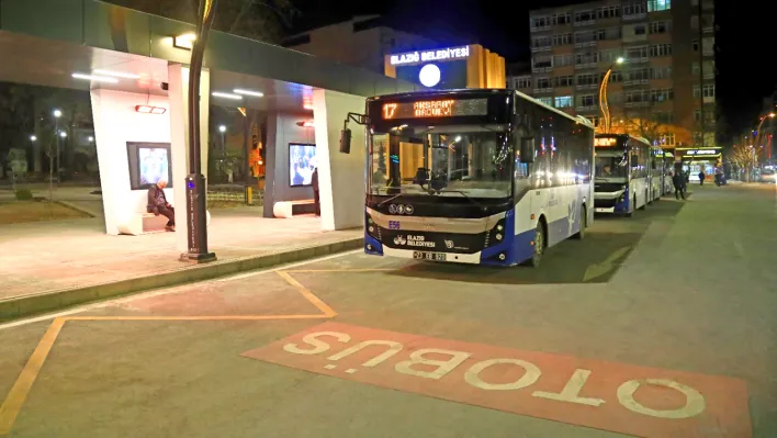 Elazığ'da toplu taşımaya zam