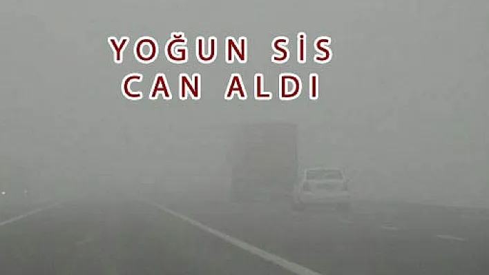 Elazığ'da Trafik Kazası 1 Ölü