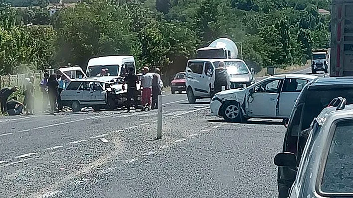 Elazığ'da trafik kazası