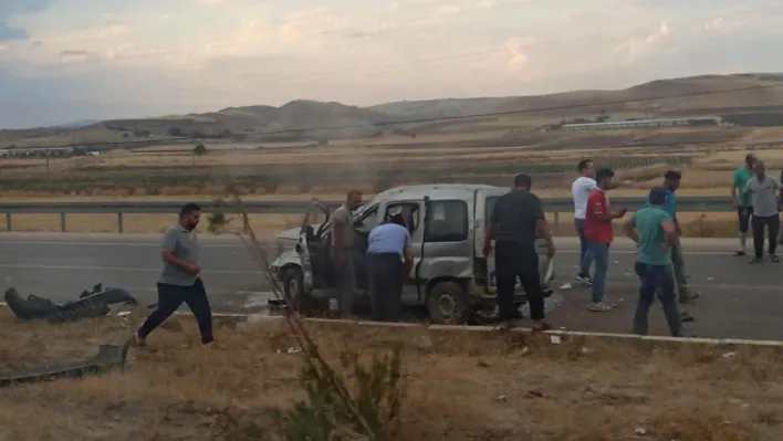 Elazığ'da trafik kazası