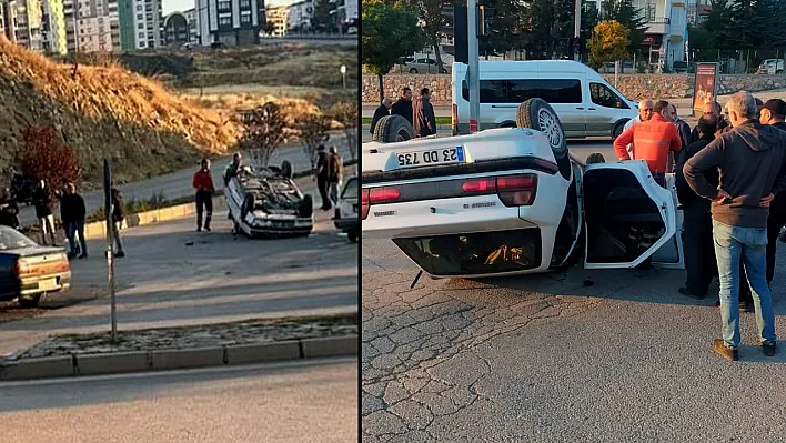 Elazığ'da trafik kazası