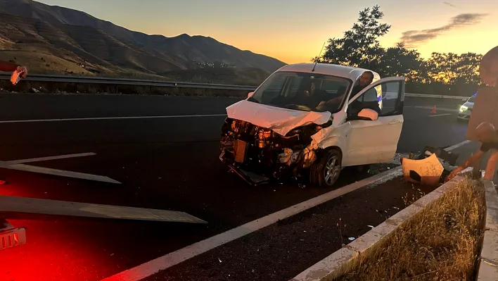 Elazığ'da trafik kazası