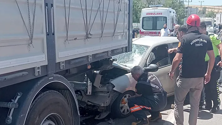 Elazığ'da trafik kazası