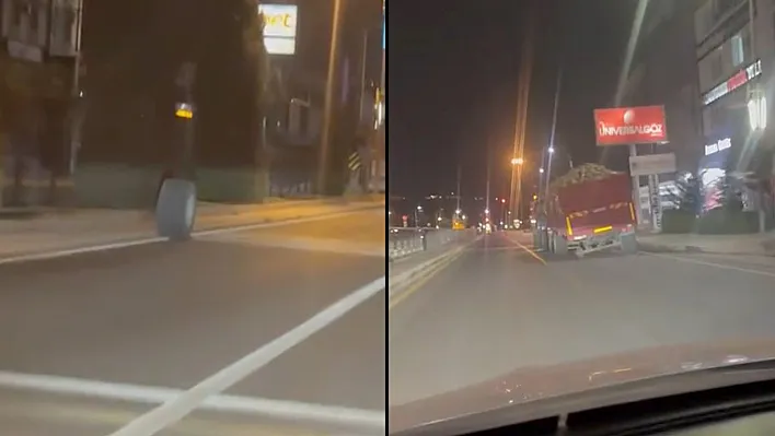 Elazığ'da trafikte şaşkınlık yaratan olay