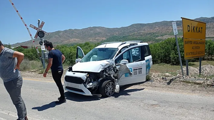 Elazığ'da tren kazası