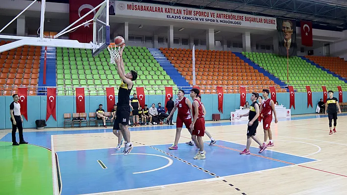 Elazığ'da U18 Basketbol Ligi başladı