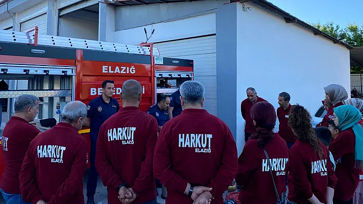 Elazığ'da yangın eğitimi
