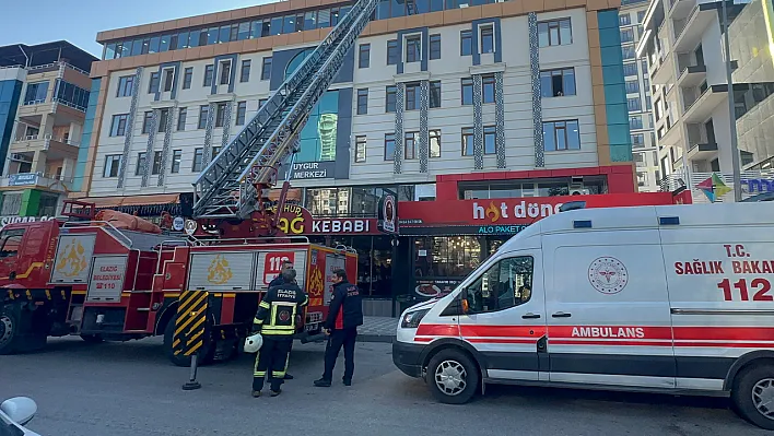 Elazığ'da yangın paniği