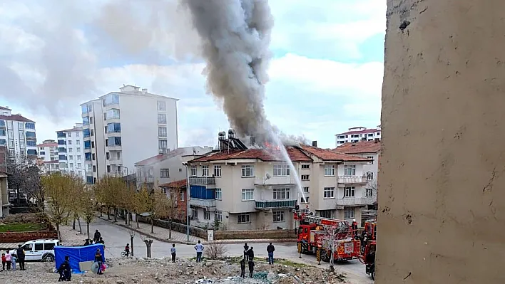 Elazığ'da yangın