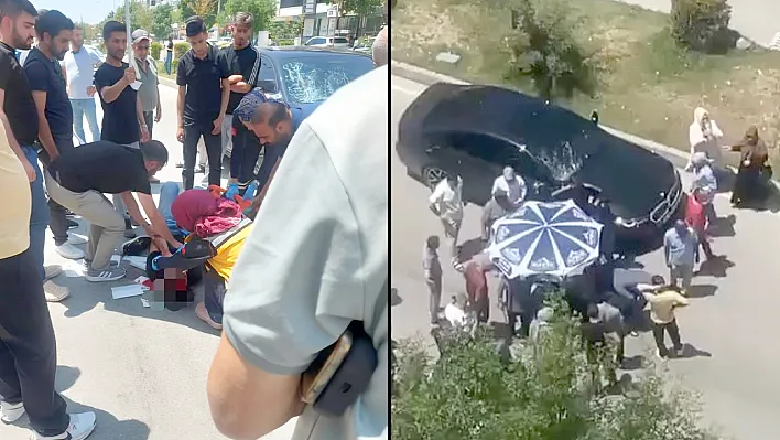 Elazığ'da yaya kazası
