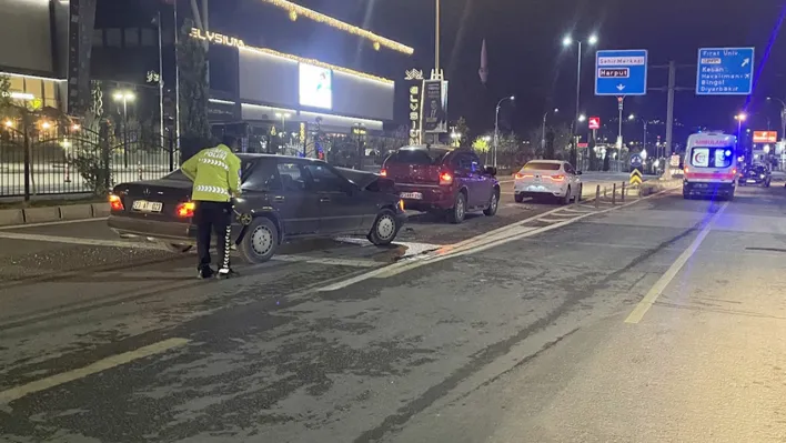 Elazığ'da zincirleme kaza