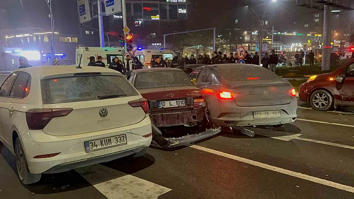 Elazığ'da zincirleme kaza