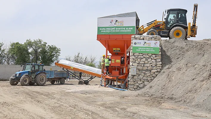 Elazığ'dan dünyaya geri dönüşüm modeli
