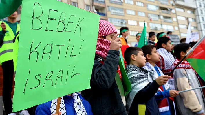 Elazığ'dan Filistin'e dayanışma örneği