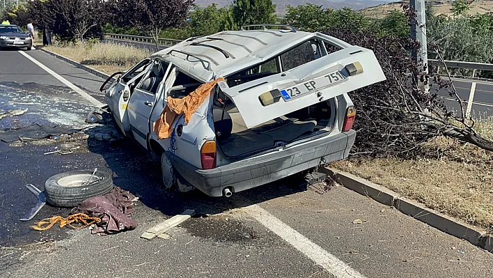 Elazığ Güney Çevre Yolunda kaza