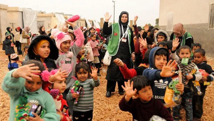 Elazığ İHH Yetim Birimi İdlib'te