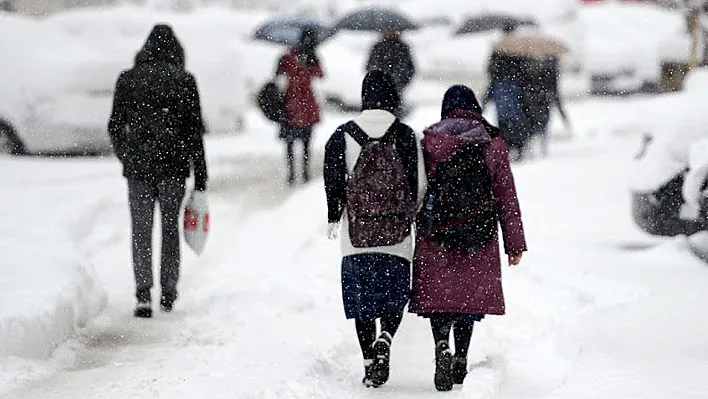 Elazığ'ın bazı ilçelerinde okullar tatil edildi