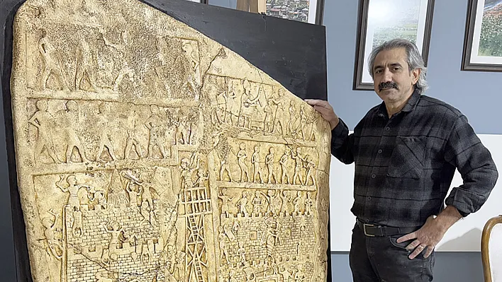 Elazığ'ın tarihi ve kültürünü sanat eserleriyle dünyaya tanıtıyor