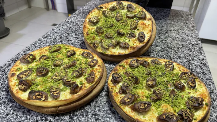 Elazığ'ın tescilli lezzeti orcik ile pizzayı buluşturdu