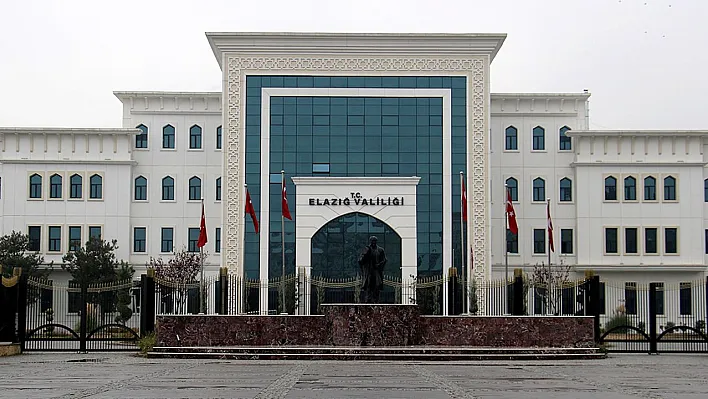 Elazığ Valiliğinden önemli tarih