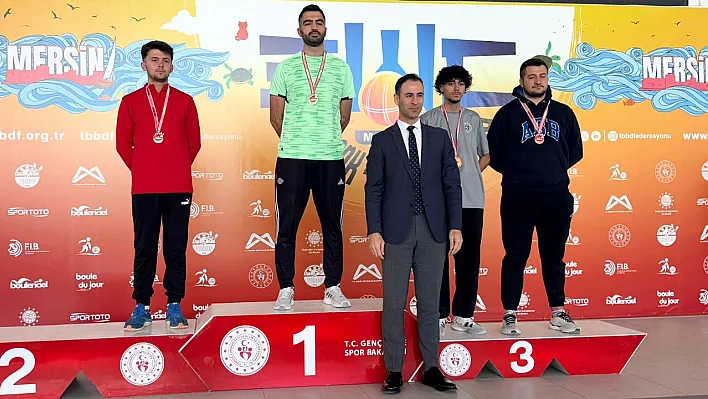 Elazığlı Sporcu Bocce'de Türkiye 3.'sü