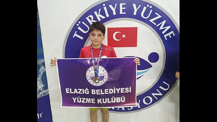 Elazığlı sporcudan bronz madalya