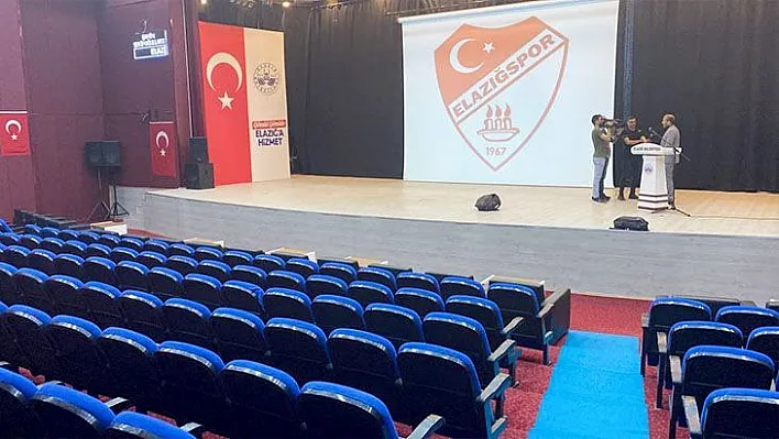 Elazığspor'da kurul ertelendi