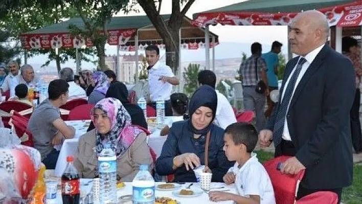 Emniyet’ten şehit yakınlarına iftar