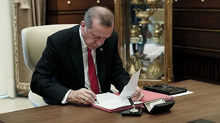 Erdoğan imzaladı! Atama kararları Resmi Gazete'de