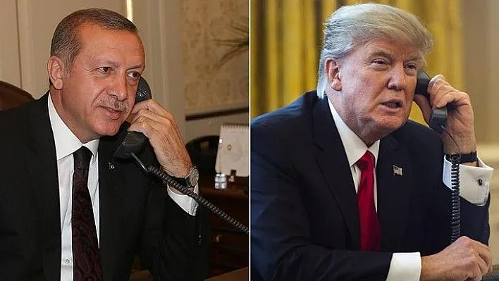 Erdoğan, Trump ile görüştü