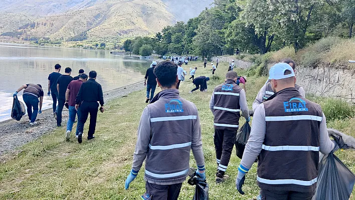 Fırat EDAŞ 'temiz göl, temiz dünya' dedi