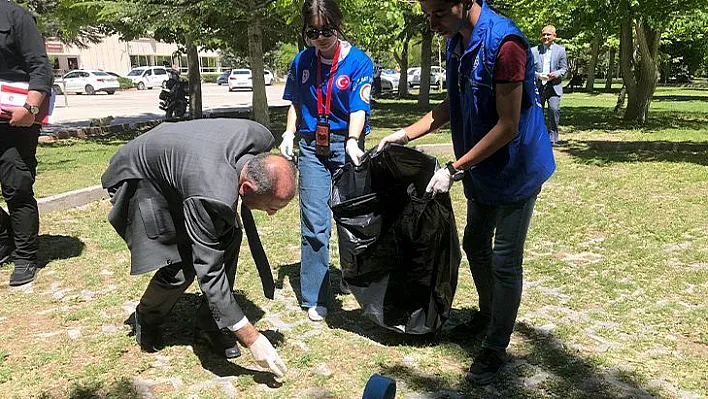 Fırat Üniversitesinde 'Temiz Kampüs' etkinliği