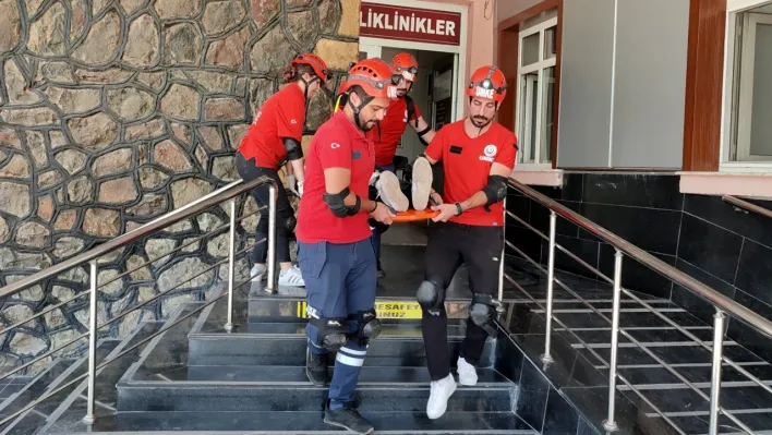 Gerçeği aratmayan tatbikat