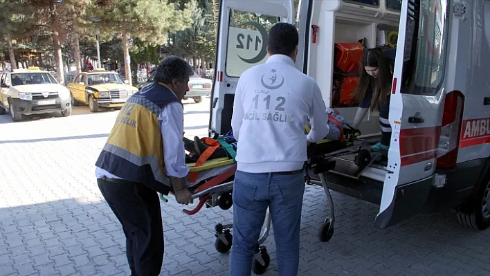 Elazığ'da trafik kazası: 2 yaralı