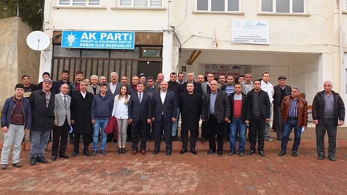 AK Parti Elazığ Milletvekili Açıkkapı, Keban'da