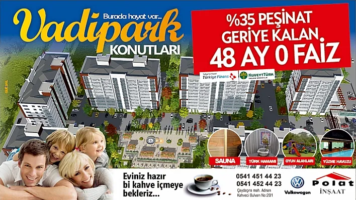 Vadipark Konutları - Burada hayat var...