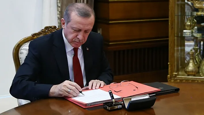 Cumhurbaşkanı Erdoğan 7020 sayılı Kanun'u onayladı