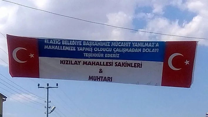 Kızılay Mahallesi çalışmalardan memnun