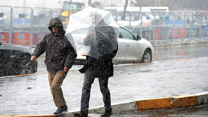 Elazığlılar dikkat! Meteoroloji uyardı