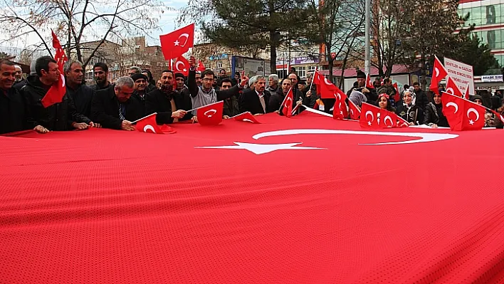 Bingöl'de teröre tepki