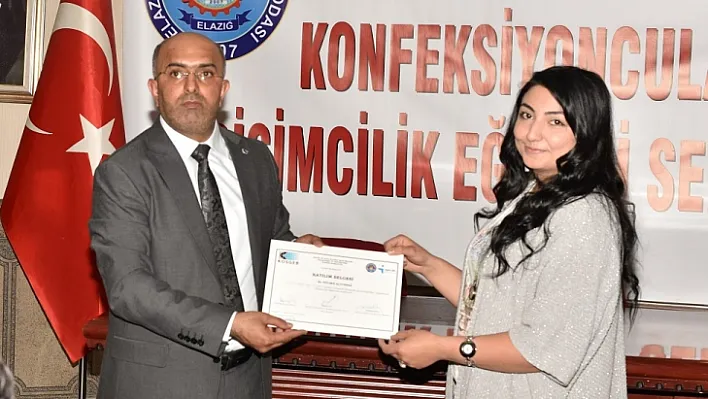 200 kursiyer sertifika aldı