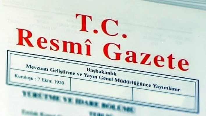 Bakanlıklara ait atama kararları