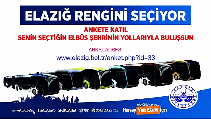 Elazığ rengini seçiyor