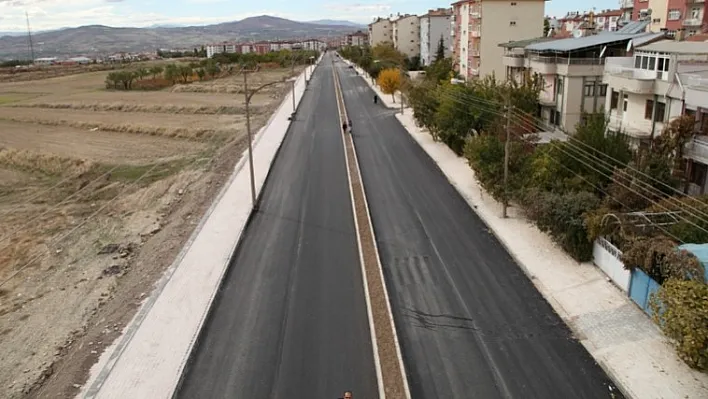 Itri caddesi çalışmaları tamamlandı