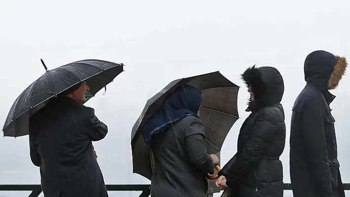 Meteorolojiden Elazığ'a yağmur uyarısı