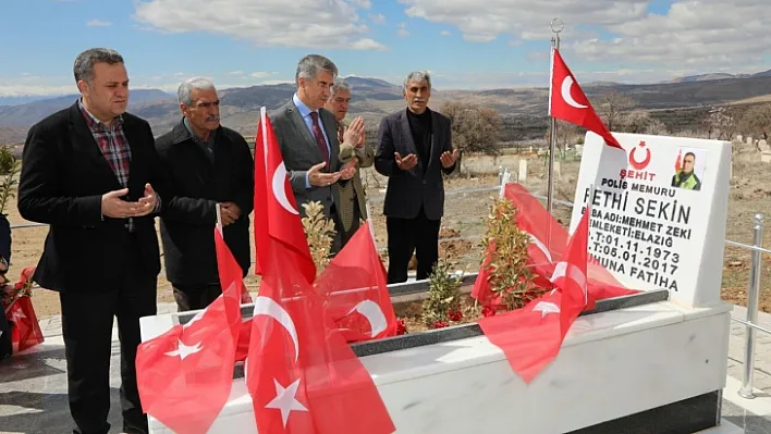 Kahraman Sekin'e ziyaretçi akını