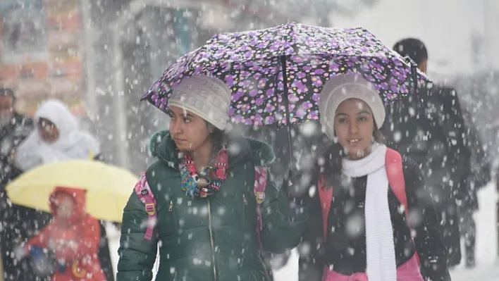 Meteorolojiden kar yağışı uyarısı