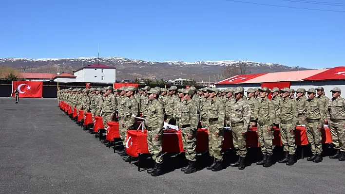 400 güvenlik korucusu yemin ederek göreve başladı
