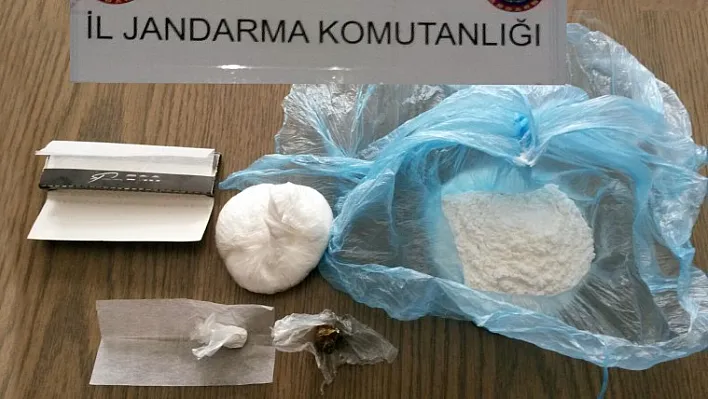 Yolcu otobüsünde eroin ele geçirildi